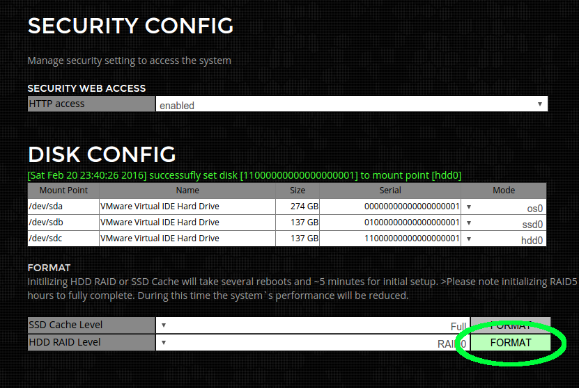 11g packet capture scheduling step 1