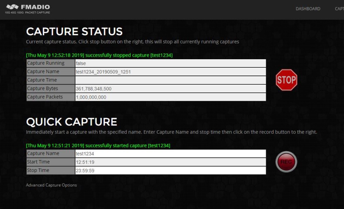 100G imix spirnet fmad capture